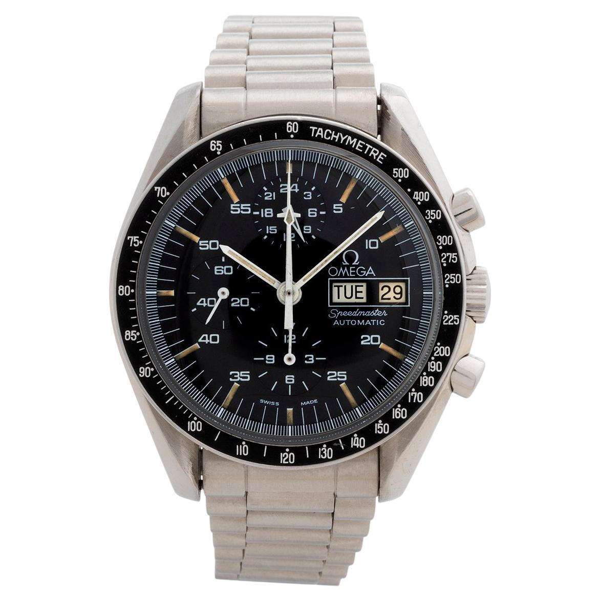 Omega Speedmaster Day-Date Automatic Wristwatch, AKA 'Holy Grail', Box & Papers.