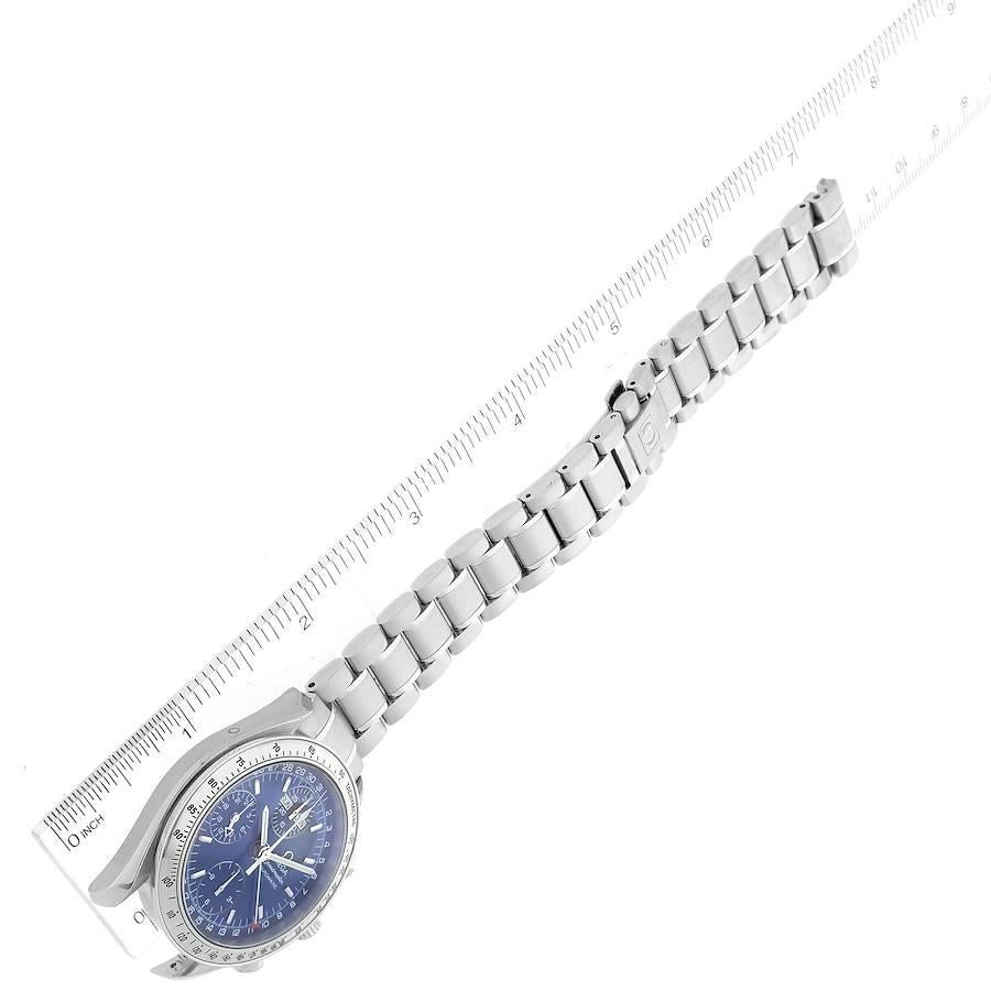 Omega Speedmaster Day-Date Blue Dial Steel Mens Watch 3523.80.00 1