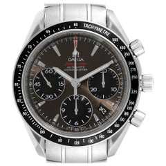 Omega Speedmaster Day Date Gray Dial Watch 323.30.40.40.06.001 Card