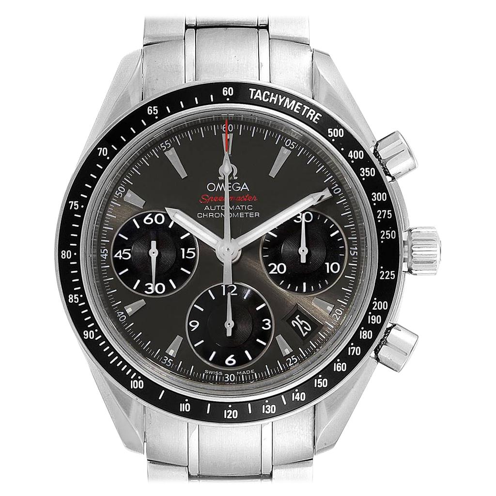Omega Speedmaster Day Date Grey Dial Watch 323.30.40.40.06.001 For Sale