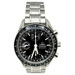 Omega Speedmaster Day Date Mark 40 3520.50 39mm Schwarzes Zifferblatt Edelstahl