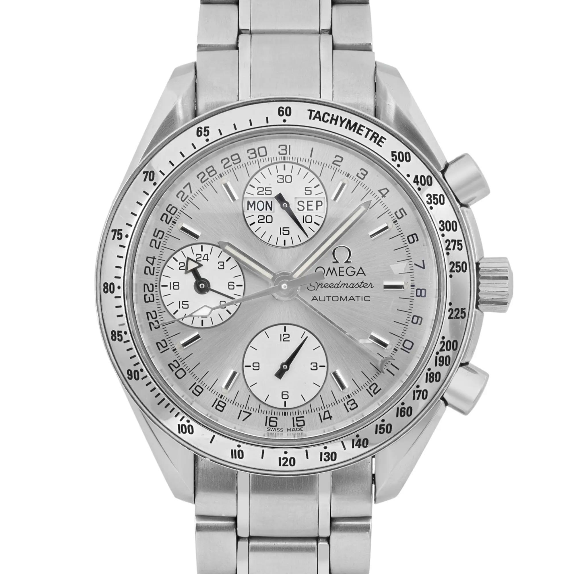 Aus Vorbesitz. Guter Zustand. Kürzlich gewartet. Das Uhrwerk ist kalibriert und hält die Zeit gut.

Allgemeine Informationen

Marke: Omega

Modell: Speedmaster

Modellnummer: 3523.30.00

Typ: Armbanduhr

Abteilung: Männer

Stil: Luxus

Vintage By: