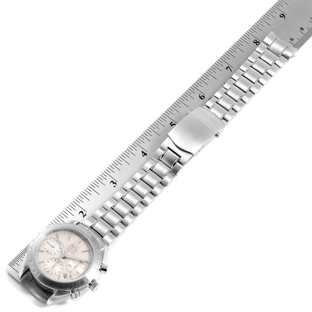 Omega Speedmaster Day Date Steel Men's Watch 323.10.40.40.02.001 For Sale 5