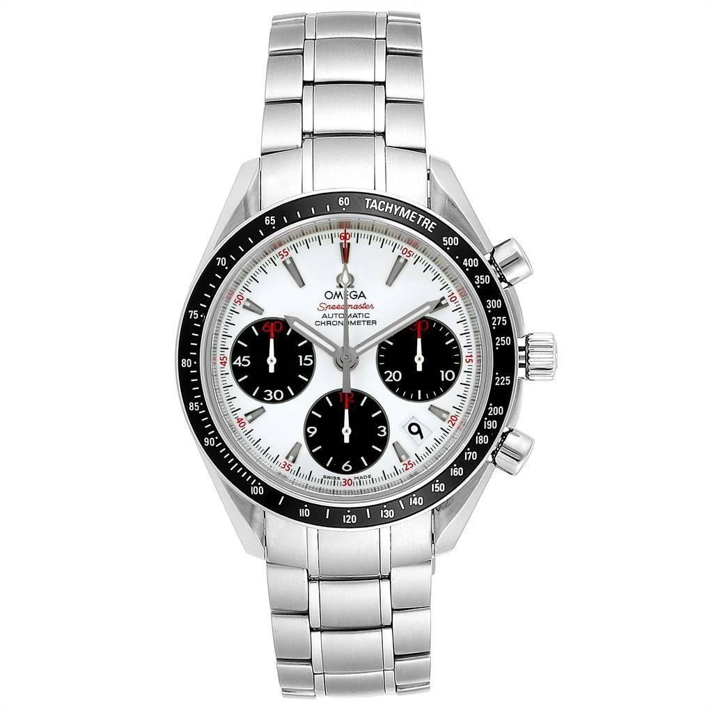 omega watch white face