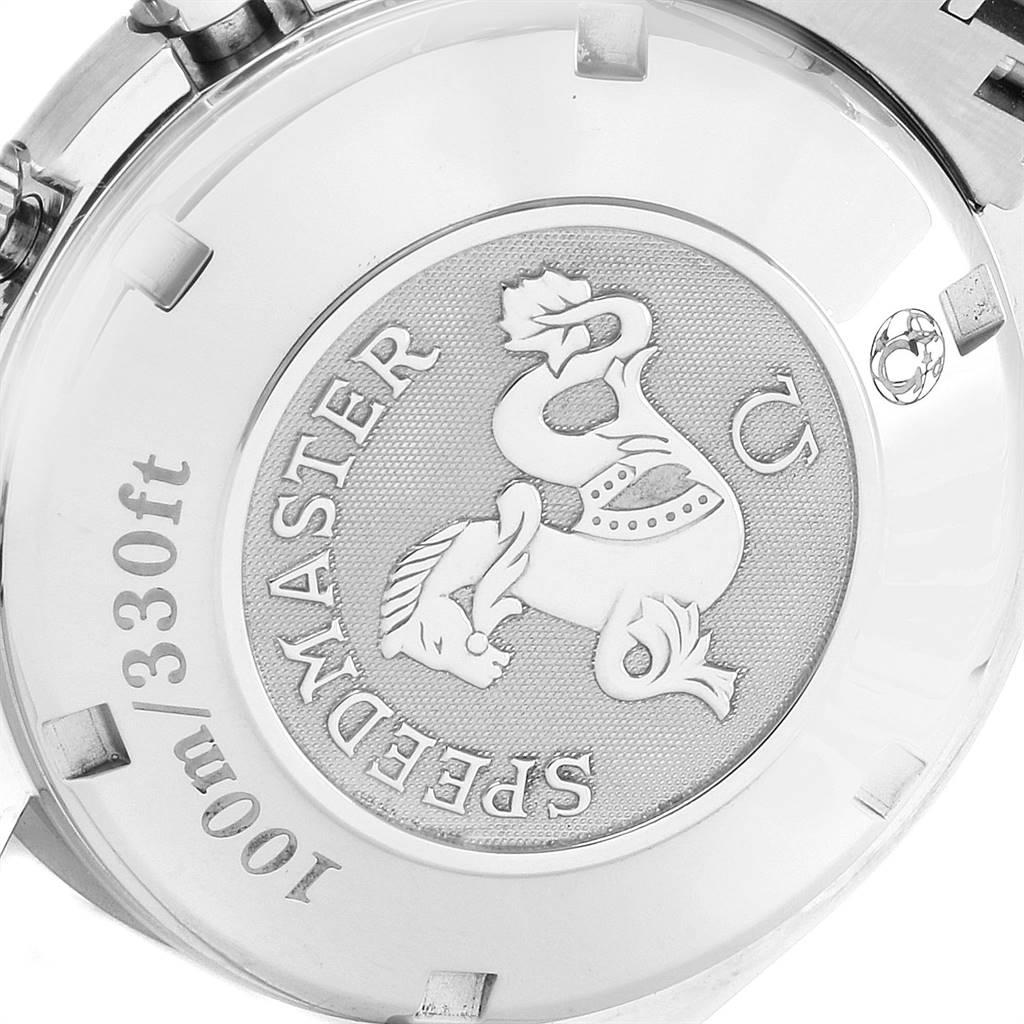 Men's Omega Speedmaster Day Date White Dial Watch 323.30.40.40.04.001 For Sale