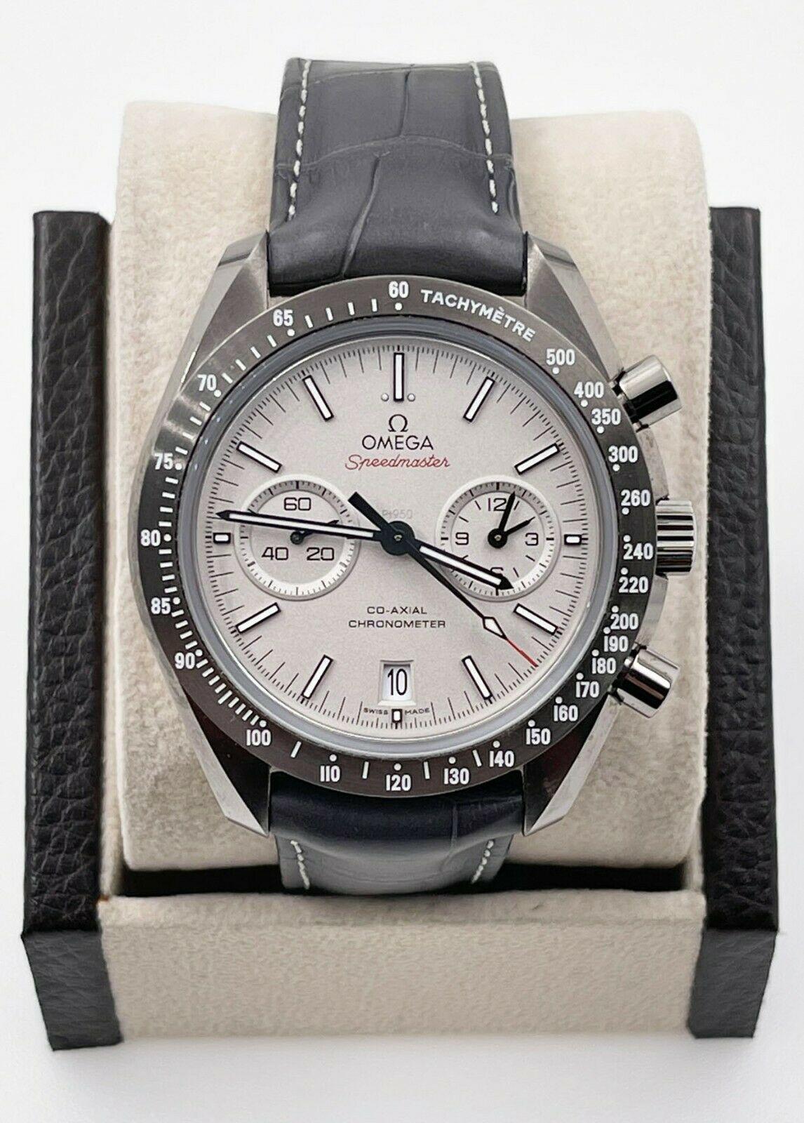 Uomo Omega Speedmaster Grey Side of the Moon 311.93.44.51.99.001 Scatola 2021 in vendita