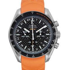 Omega Speed master Hb-Sia Gmt Titanium Black Dial Men Watch 321.92.44.52.01.003