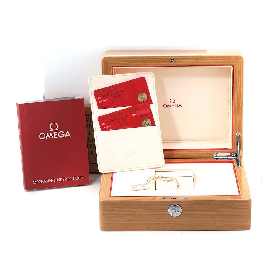 Omega Speedmaster HB-SIA GMT Orologio in titanio 321.90.44.52.01.001 Scheda Box 7