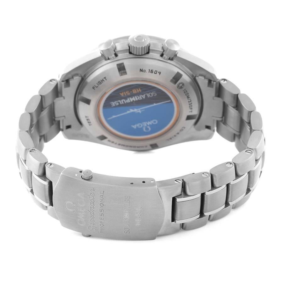 Men's Omega Speedmaster HB-SIA GMT Titanium Watch 321.90.44.52.01.001 Box Card