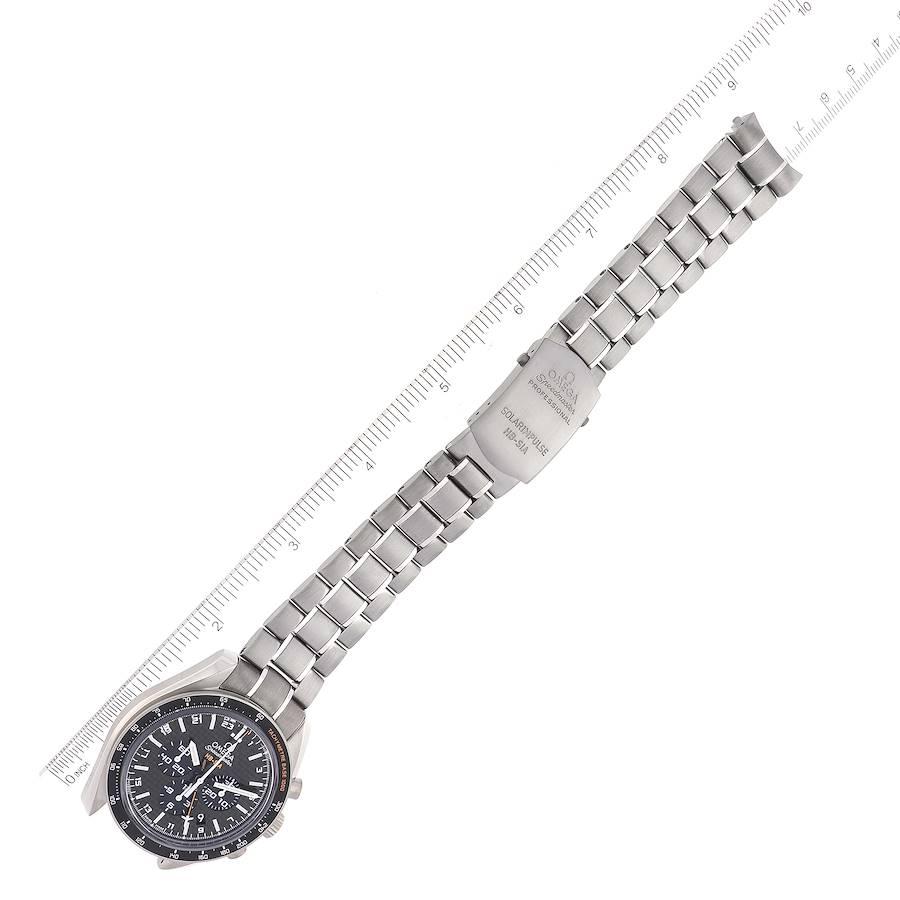 Omega Speedmaster HB-SIA GMT Orologio in titanio 321.90.44.52.01.001 Scheda Box 5