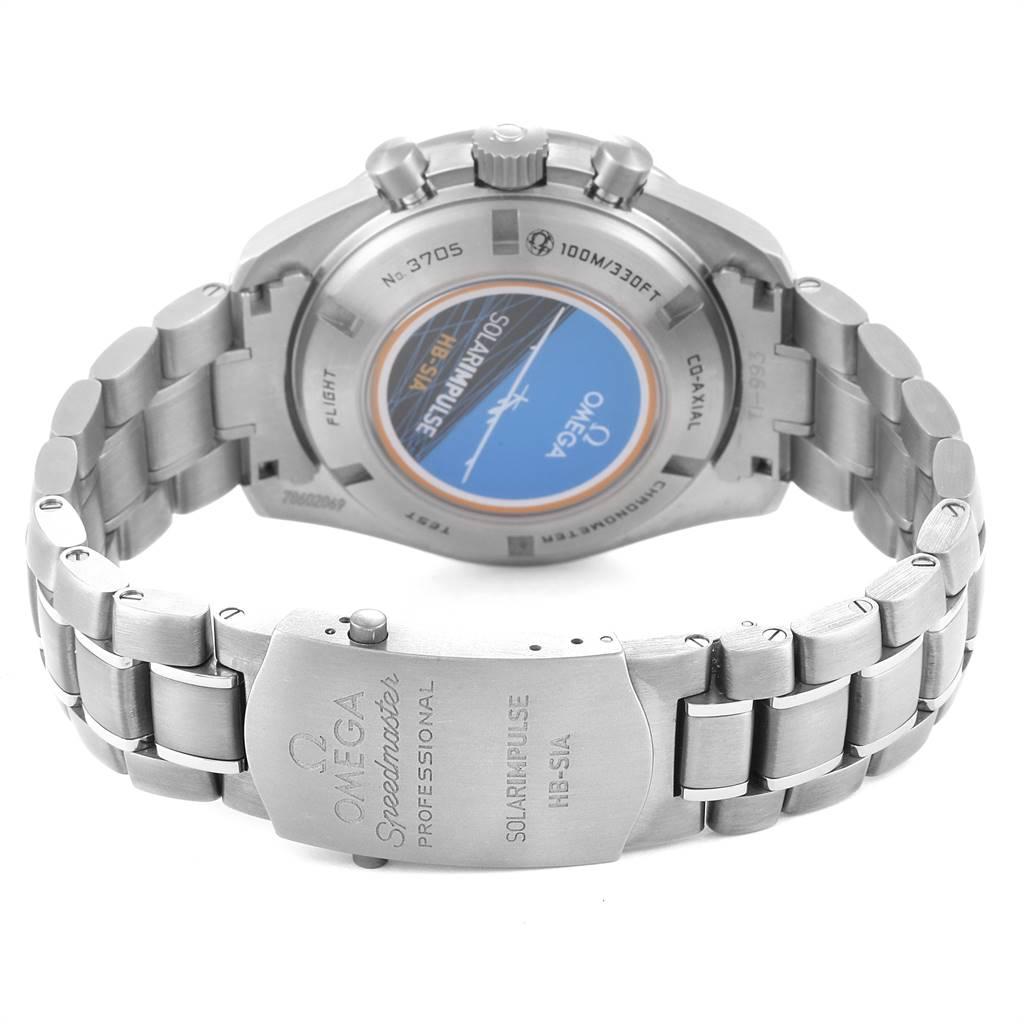 Men's Omega Speedmaster HB-SIA GMT Titanium Watch 321.90.44.52.01.001