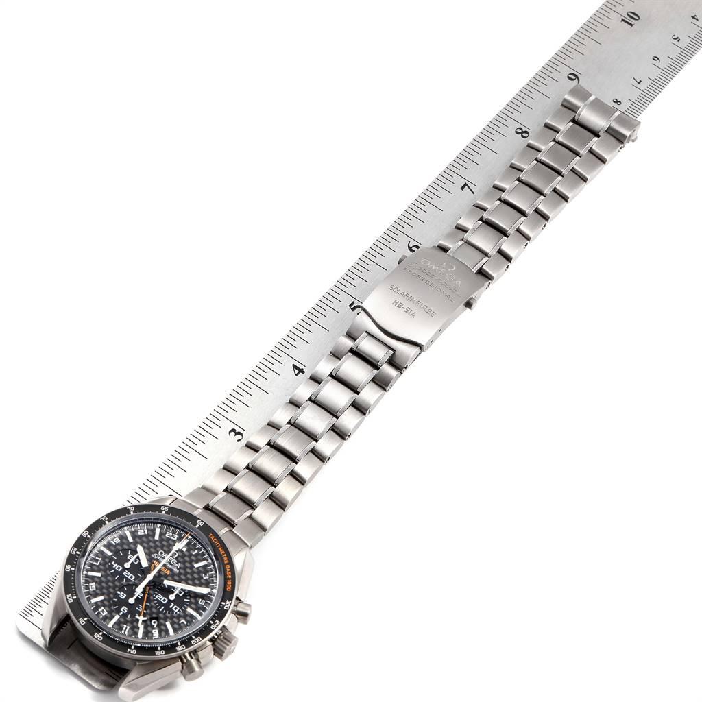 Omega Speedmaster HB-SIA GMT Titanium Watch 321.90.44.52.01.001 1