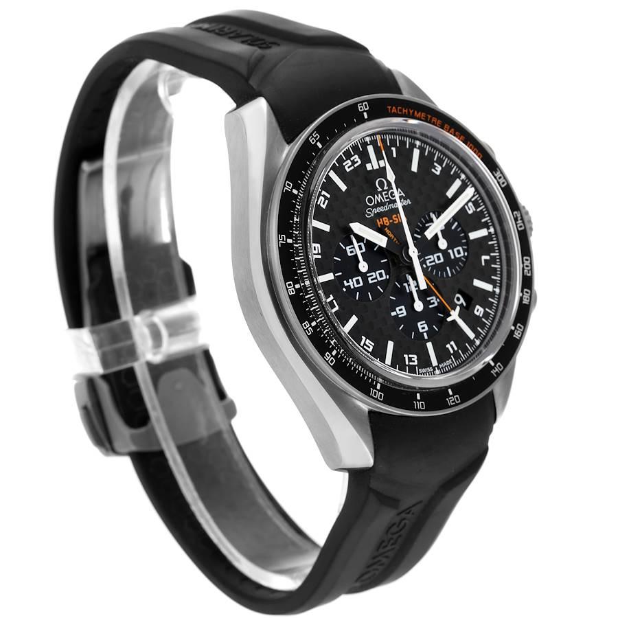 Omega Speedmaster HB-SIA GMT Orologio in titanio 321.92.44.52.01.001 Scheda Box In condizioni ottime a Atlanta, GA