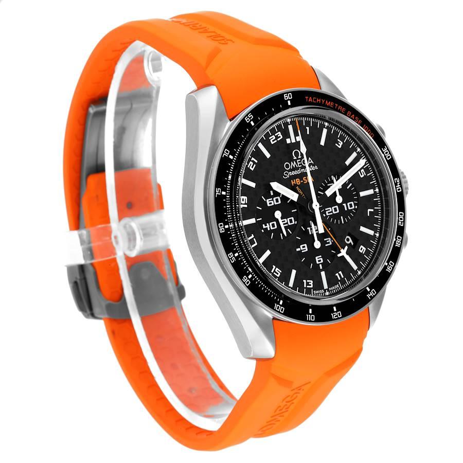 Omega Speedmaster HB-SIA GMT Orologio in titanio 321.92.44.52.01.003 Non indossato In condizioni ottime a Atlanta, GA