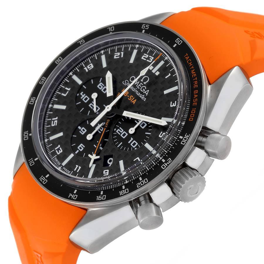 Men's Omega Speedmaster HB-SIA GMT Titanium Watch 321.92.44.52.01.003 Unworn