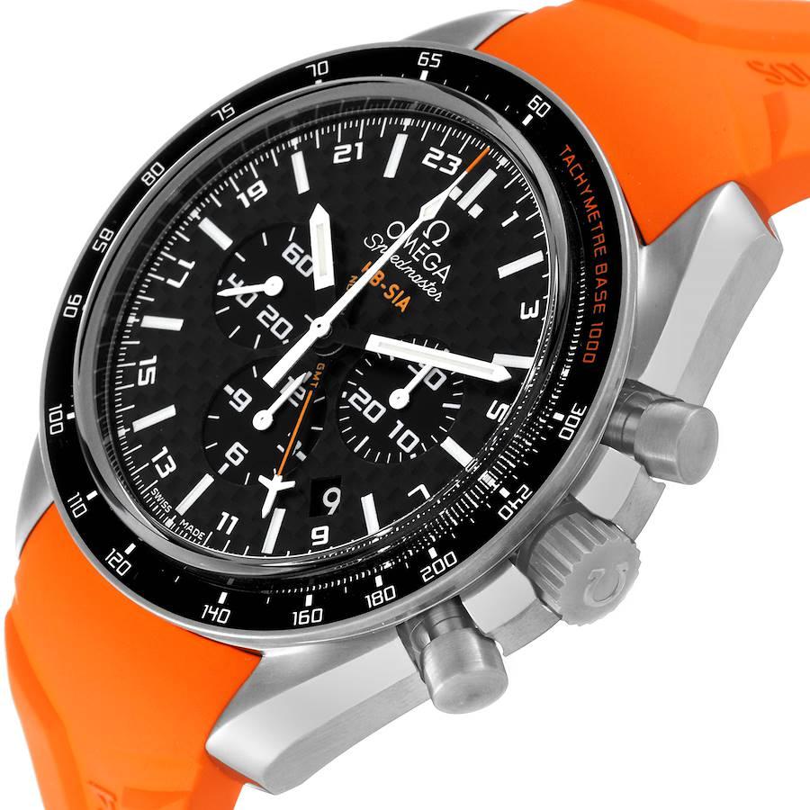 Men's Omega Speedmaster HB-SIA GMT Titanium Watch 321.92.44.52.01.003 Unworn