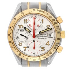 Omega Speedmaster Japanese Market Limited Edition Steel Yellow Gold Mens Watch