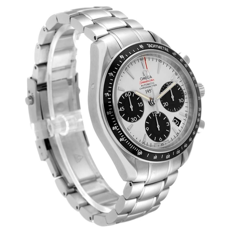 Omega Speedmaster LE Panda Stahl-Herrenuhr mit Zifferblatt 323.30.40.40.02,001 im Zustand „Hervorragend“ im Angebot in Atlanta, GA