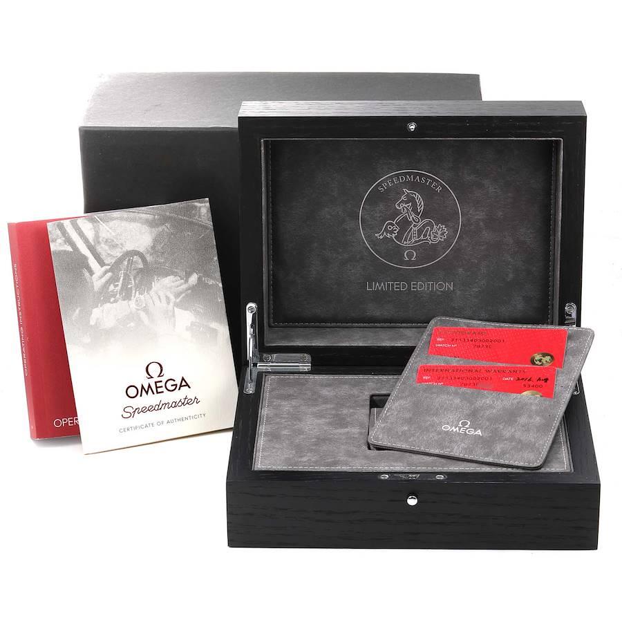 Omega Speedmaster Limited Edition Mens Watch 311.33.40.30.02.001 Box Card 6