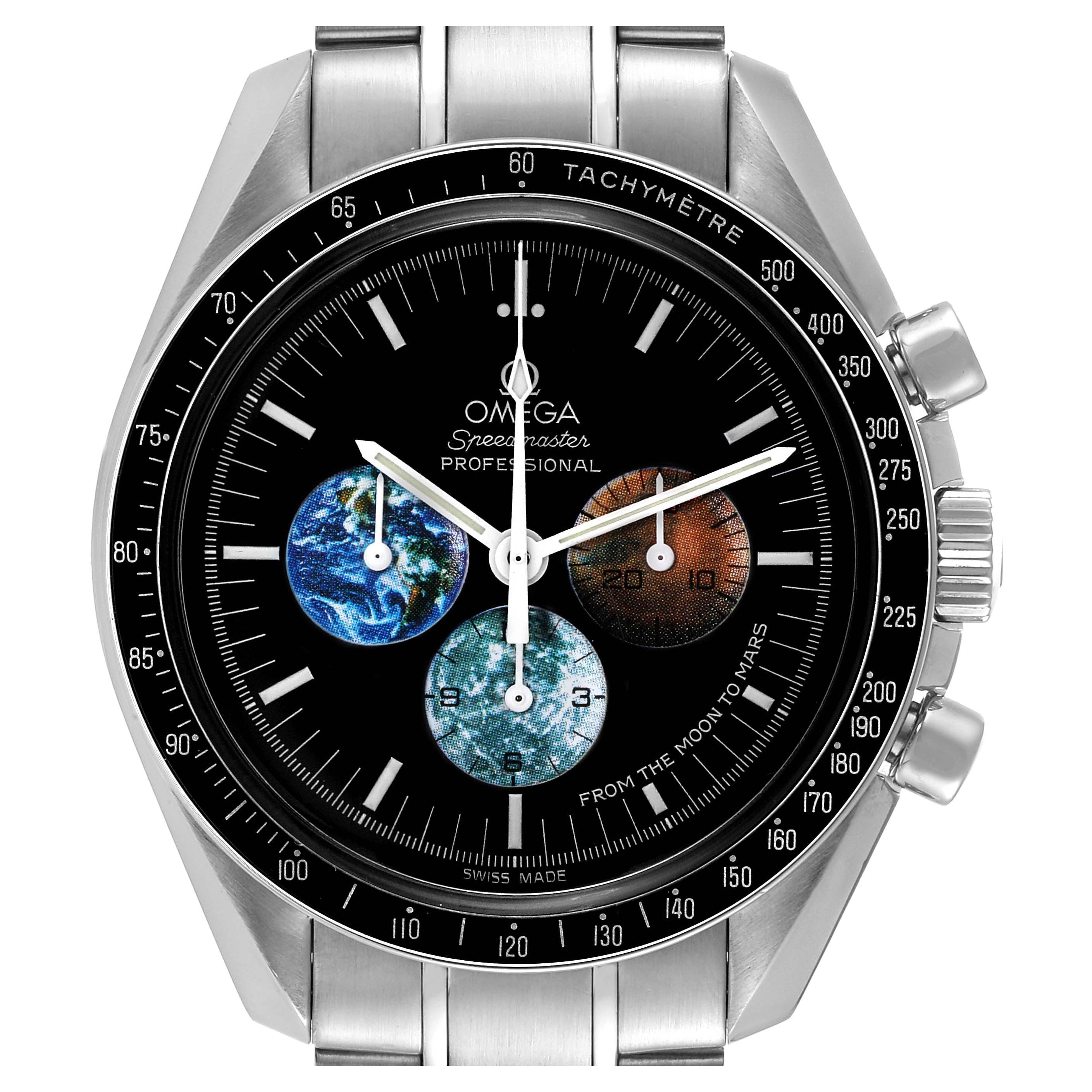 Omega Speedmaster Limited Edition Moon to Mars Steel Mens Watch 3577.50.00