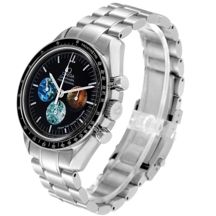 Omega Speedmaster Limitierte Auflage Moon to Mars Uhr 3577,50,00 Box Card Herren