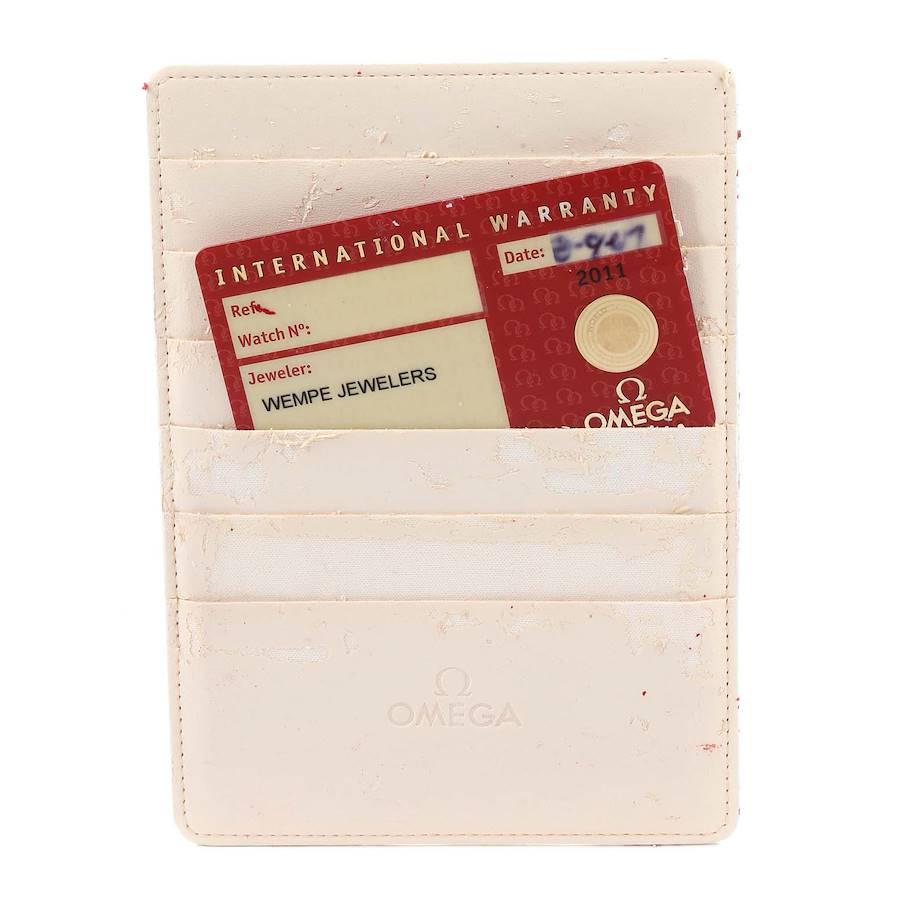 Omega Speedmaster Limitierte Auflage Moon to Mars Uhr 3577,50,00 Box Card 5