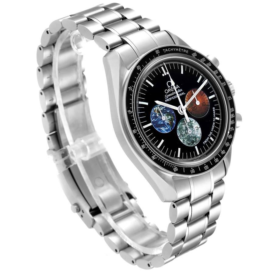 Omega Speedmaster Limited Edition Mond zum Mars Uhr 3577.50.00 im Zustand „Hervorragend“ im Angebot in Atlanta, GA