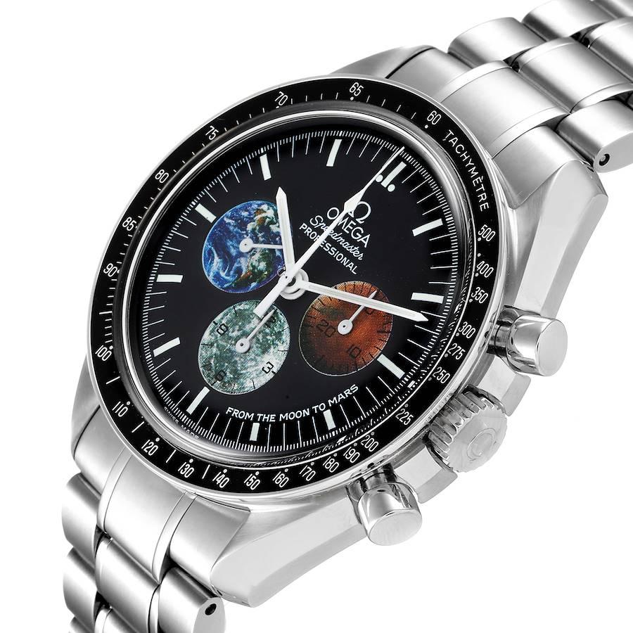 Omega Speedmaster Limited Edition Mond zum Mars Uhr 3577.50.00 im Angebot 1