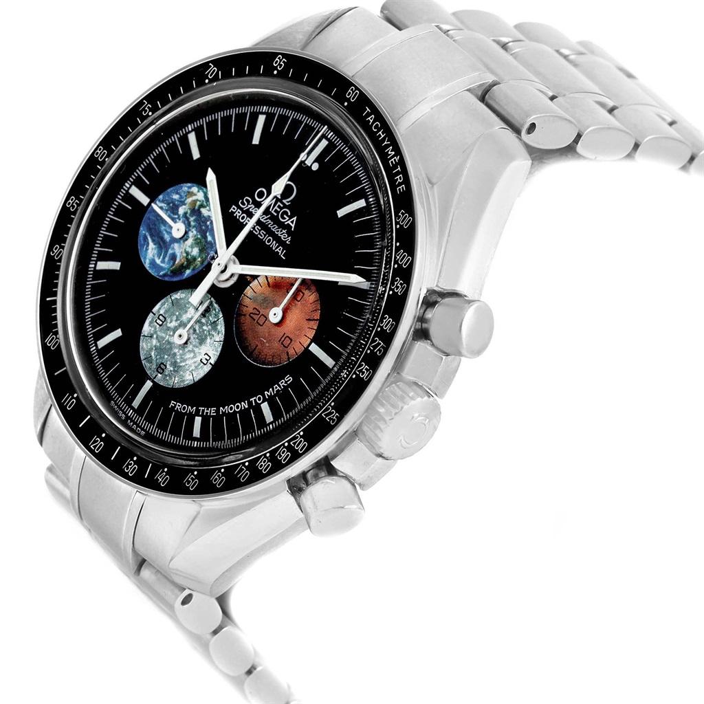 to mars, omega earth moon mars watch 