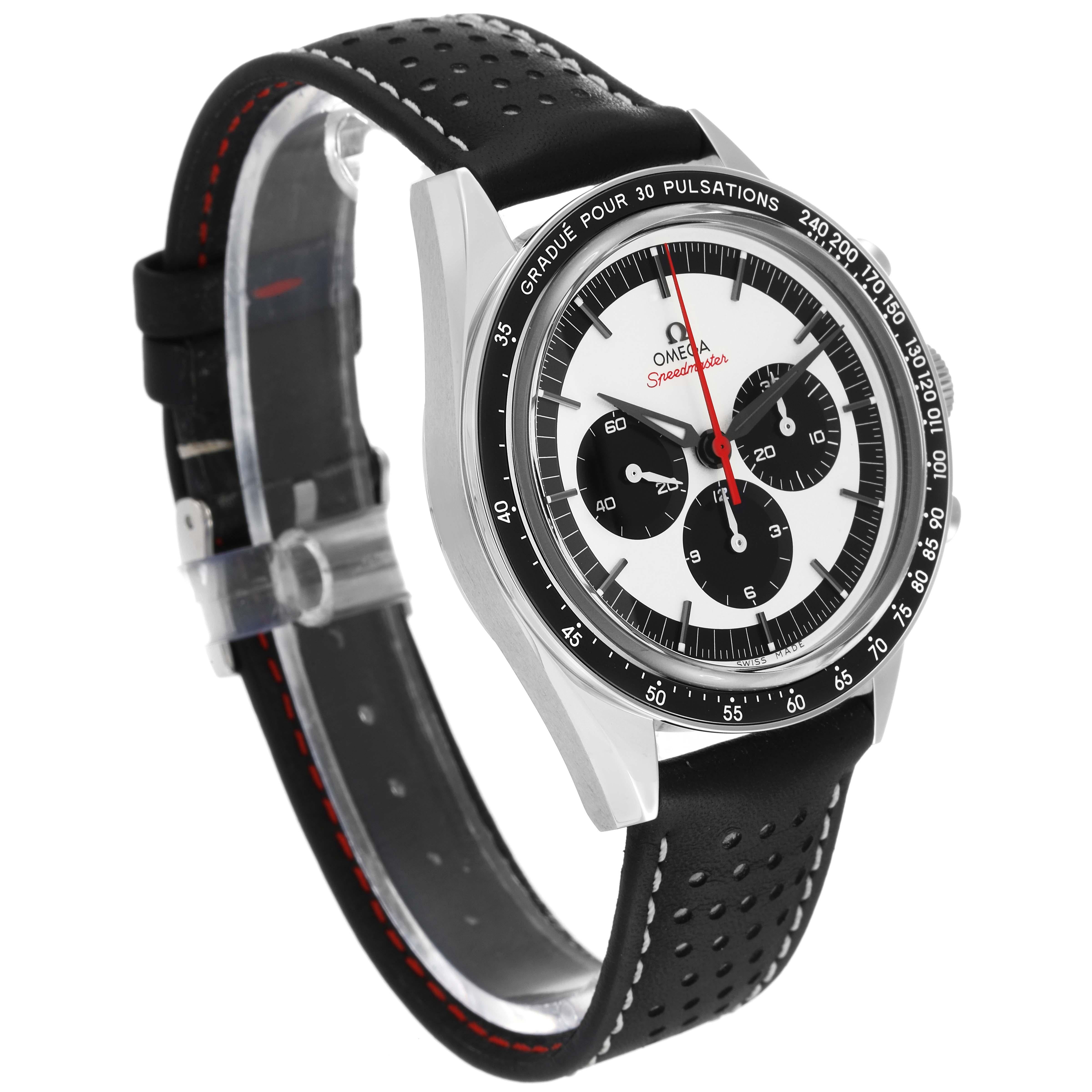 Omega Speedmaster Limited Edition Steel Mens Watch 311.32.40.30.02.001 Card In Excellent Condition In Atlanta, GA