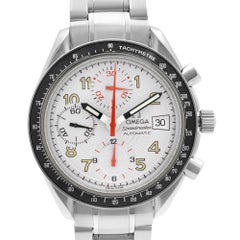 Omega Speedmaster Mark 40 Chronograph Steel White Dial Mens Watch 3513.33.00