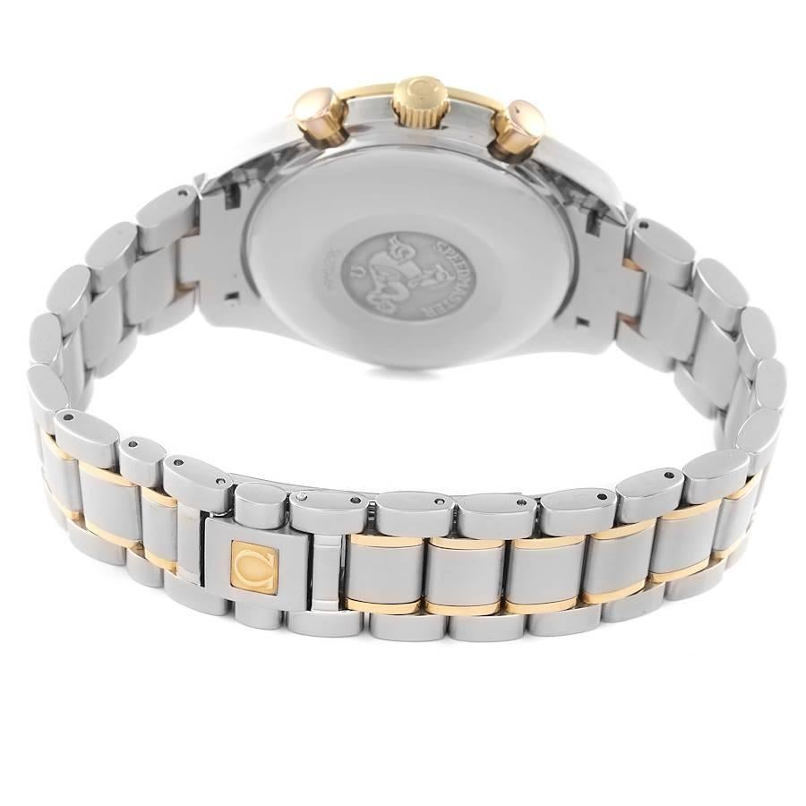 Omega Speedmaster Mark 40 Stahl-Gelbgold-Automatikuhr 3313,53,00 Karte im Angebot 3