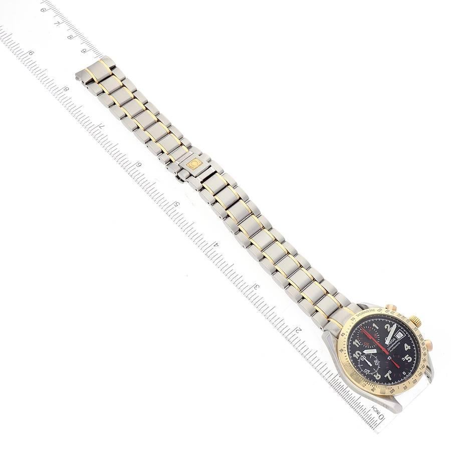Omega Speedmaster Mark 40 Stahl-Gelbgold-Automatikuhr 3313,53,00 Karte im Angebot 4