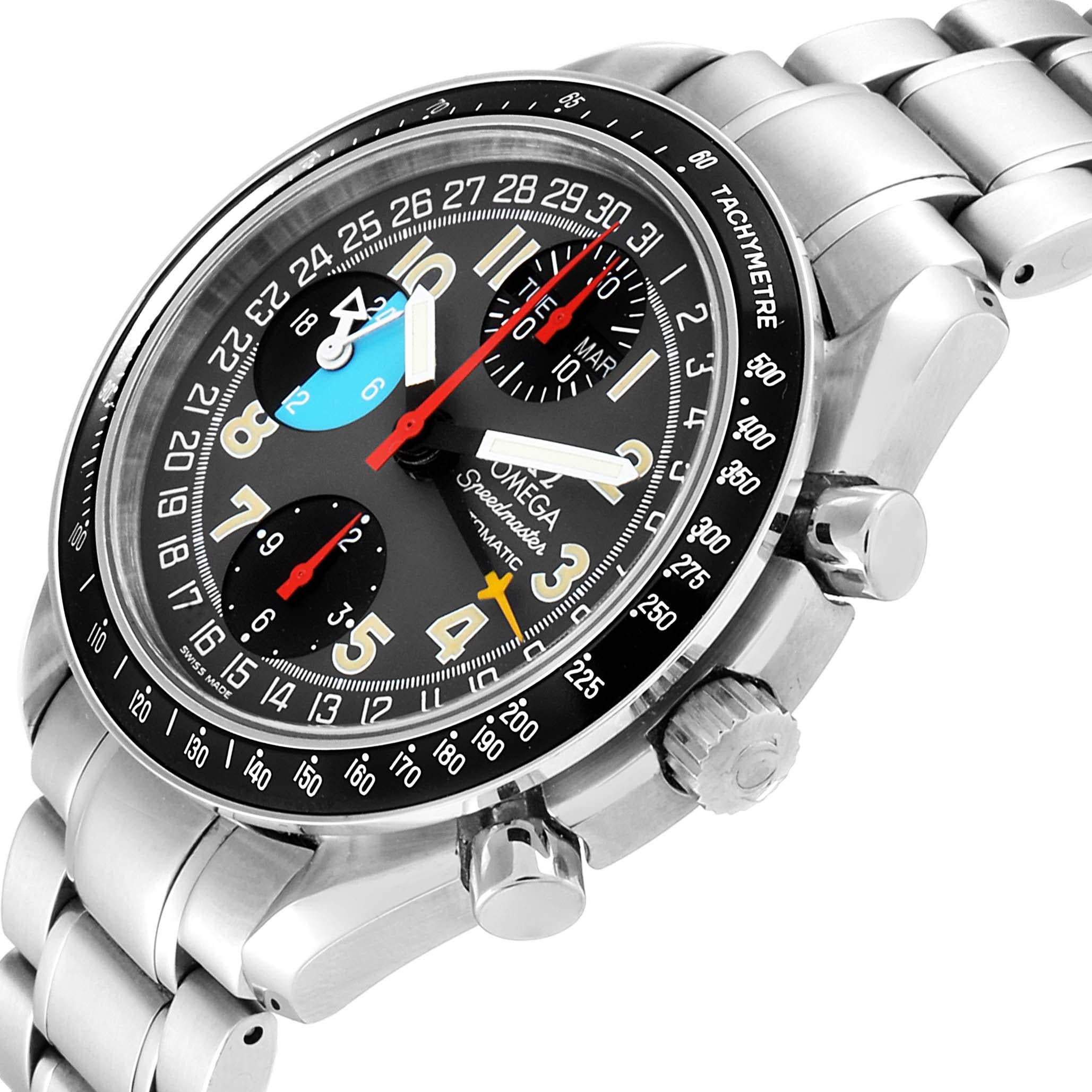 Omega Speedmaster Mark 40 Triple Calendar Men's Watch 3520.53.00 For Sale 1
