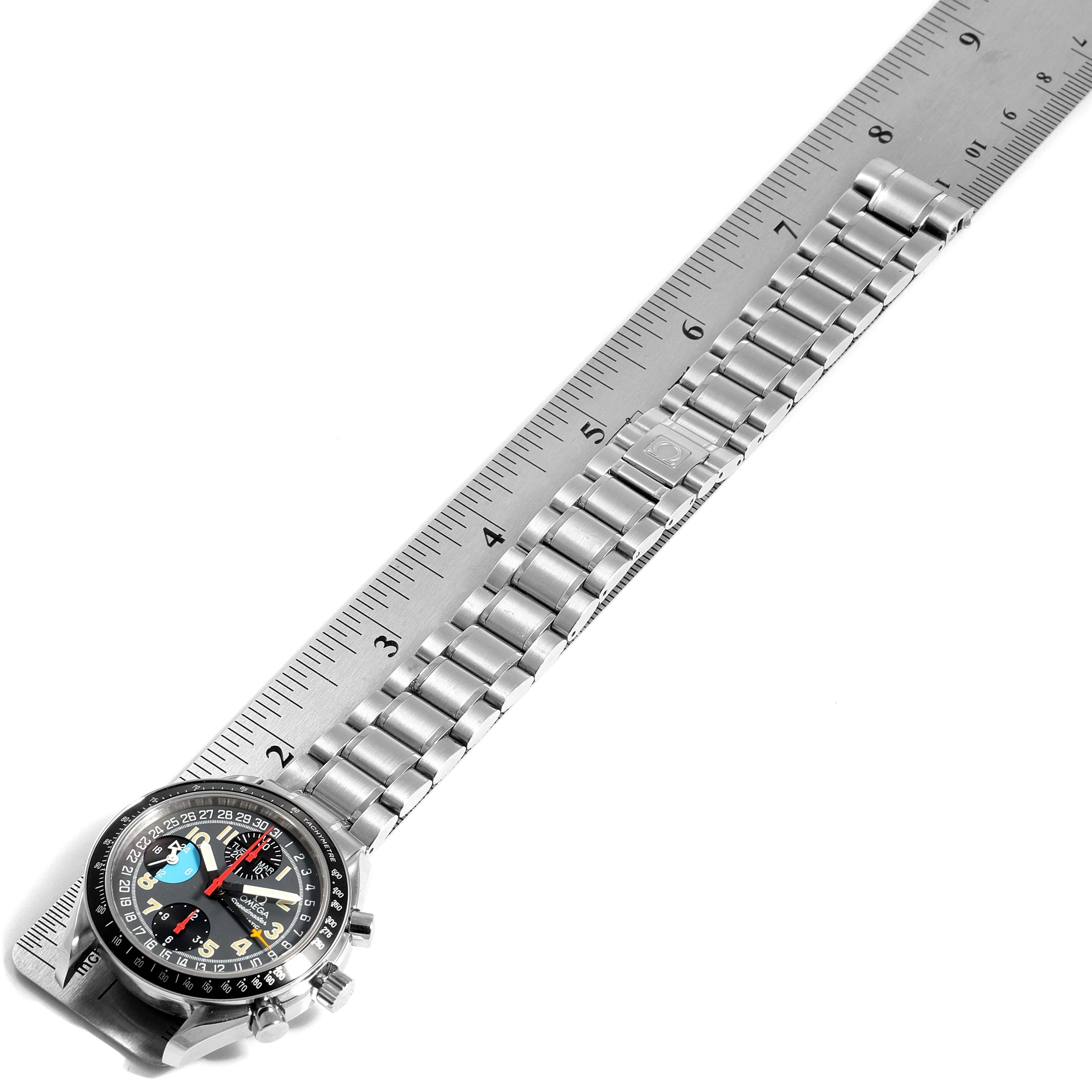 Omega Speedmaster Mark 40 Triple Calendar Men's Watch 3520.53.00 For Sale 4