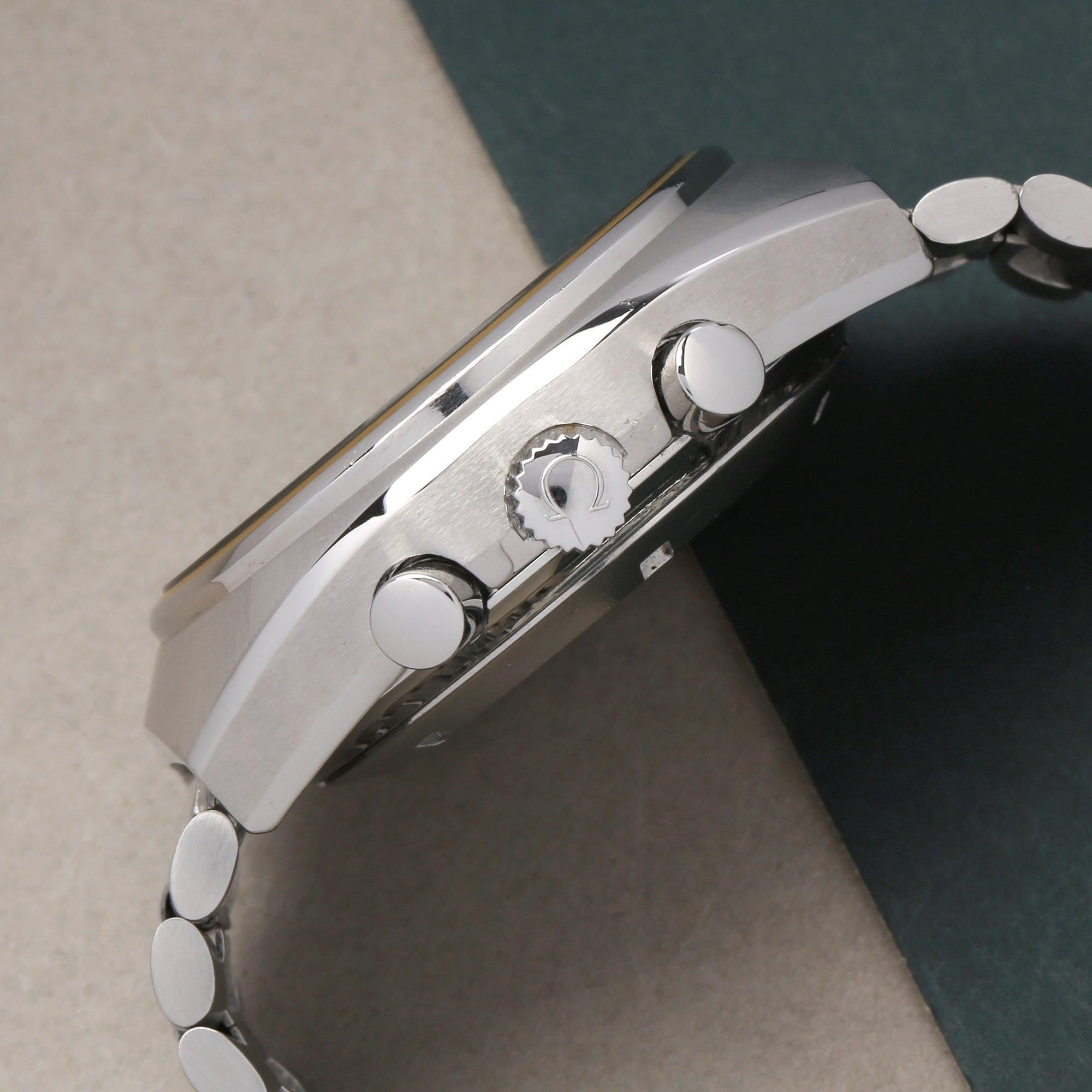 Omega Speedmaster Mark 4.5 Men's Stainless Steel Chronograph Watch In Good Condition In Bishops Stortford, Hertfordshire