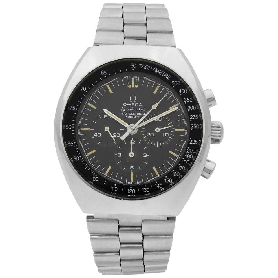 Vintage Omega Speedmaster Mark II Stainless Steel Watch, 1970 For Sale ...
