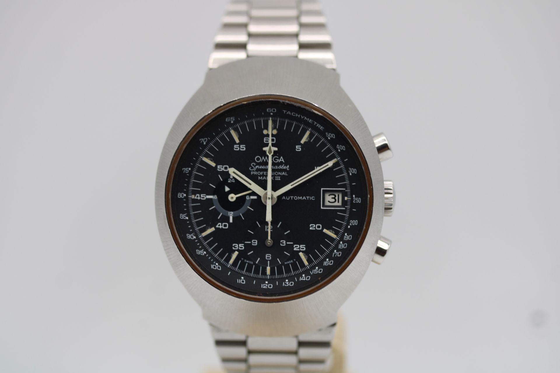 This Omega Speedmaster Iii 176.002 dates back to 1975 and retains all original features and bracelet.

Another fine vintage Omega we have been able to source and one that is in excellent condition throughout.

In excellent working order running at