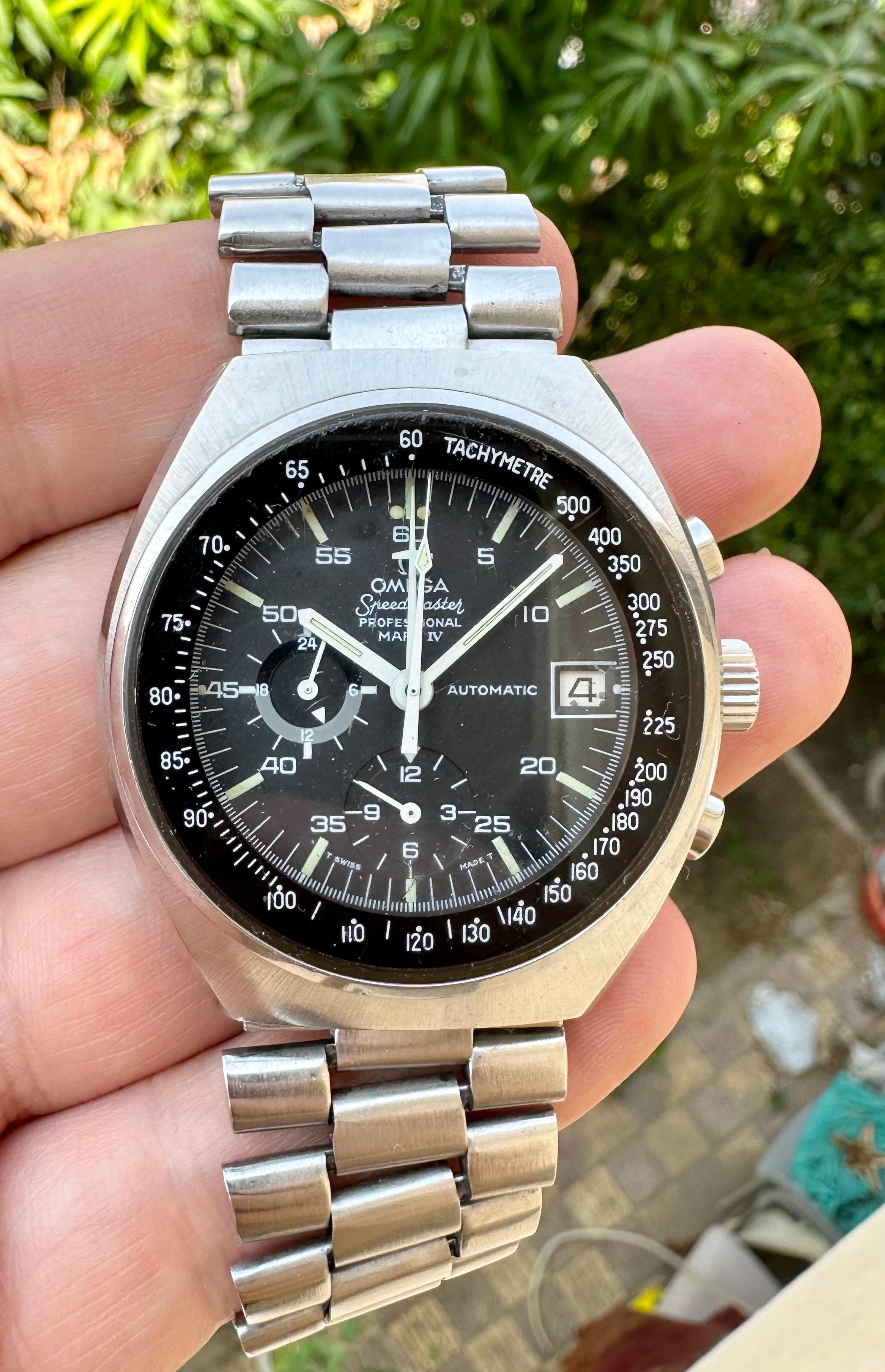 Omega Speedmaster Mark IV Chronograph 176.009 Automatic Watch For Sale 6