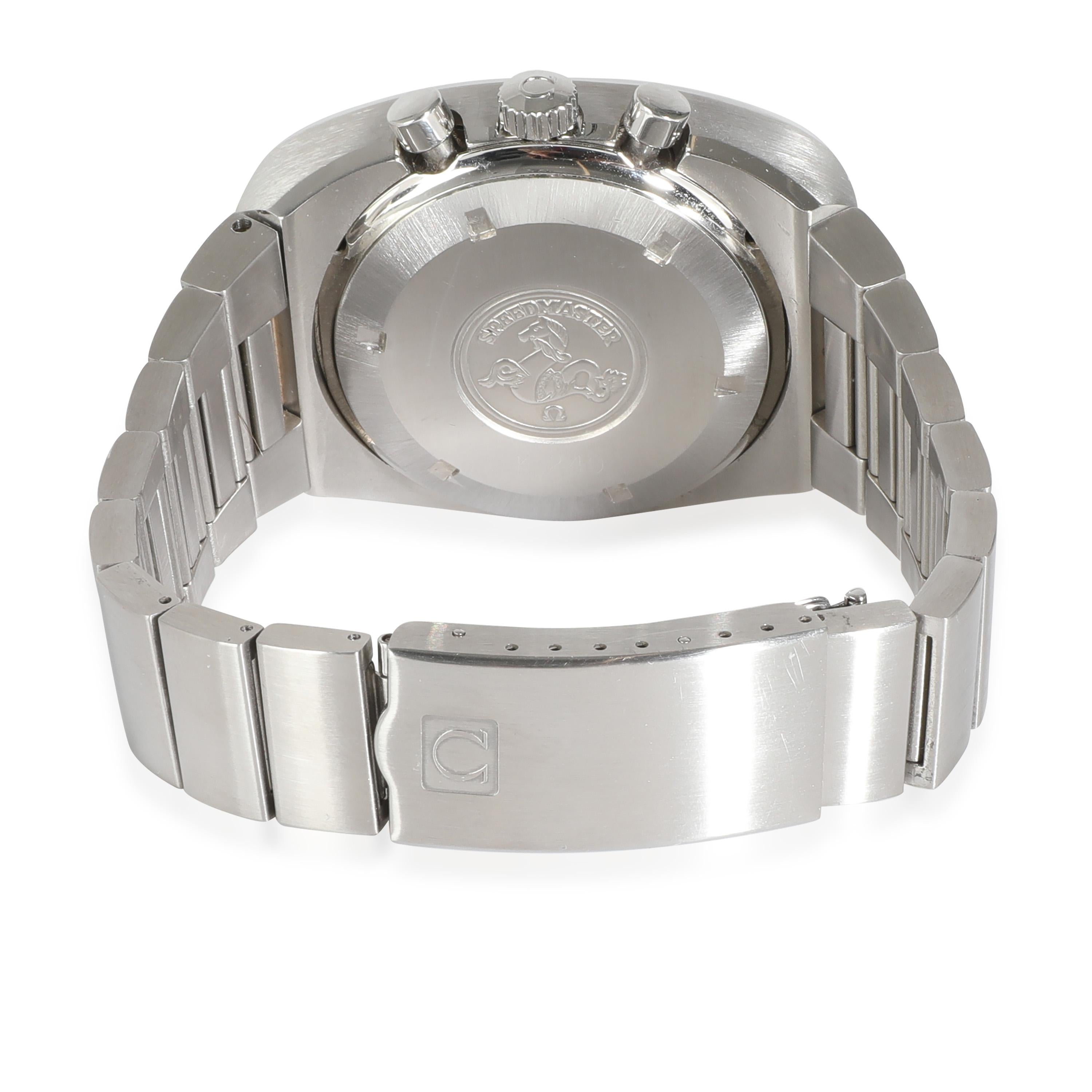 Omega Speedmaster  Men's Watch in  Stainless Steel

SKU: 143092

PRIMARY DETAILS
Brand: Omega
Model: Speedmaster 125
Country of Origin: Switzerland
Movement Type: Mechanical: Automatic/Kinetic
Year of Manufacture: 1970-1979
Condition: With a name