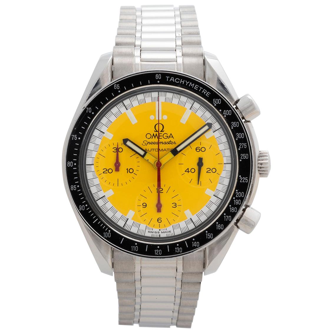 omega schumacher speedmaster limited edition