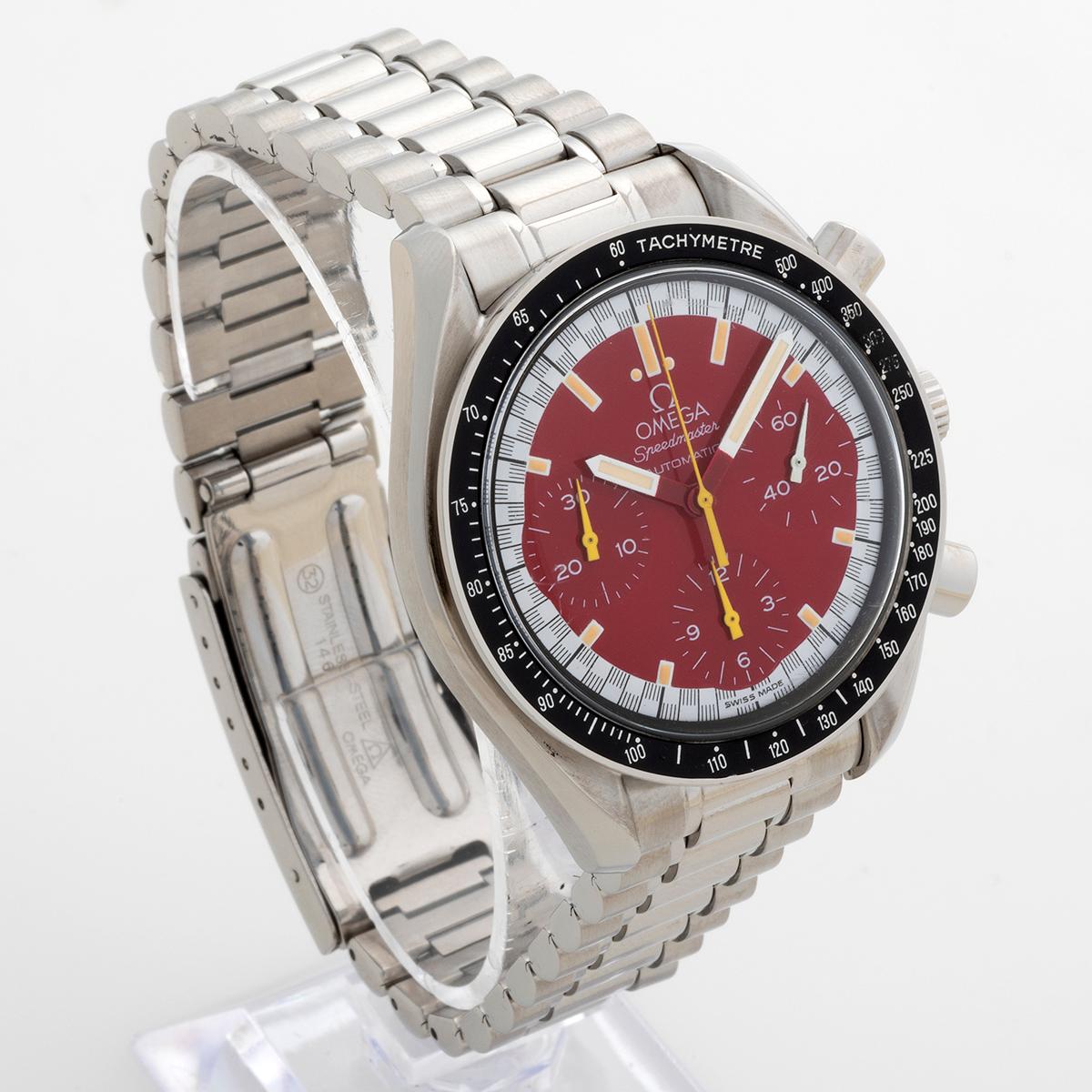 Omega Speedmaster 'Michael Schumacher' Ref 3510.61.00, Outstanding Condition In Good Condition In Canterbury, GB