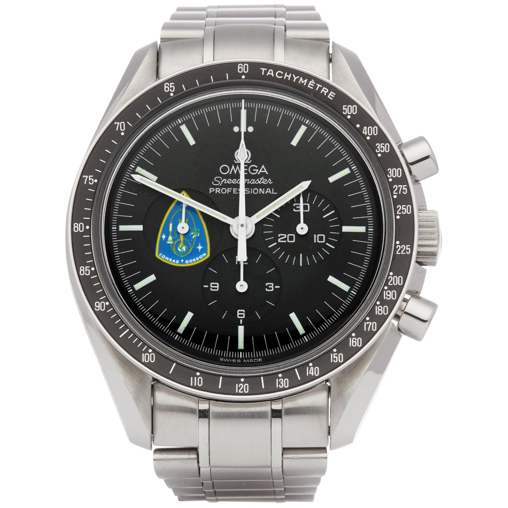 Omega Speedmaster Missions 145.0022 3450022 Men Conrad Gordon Chronograph Watch