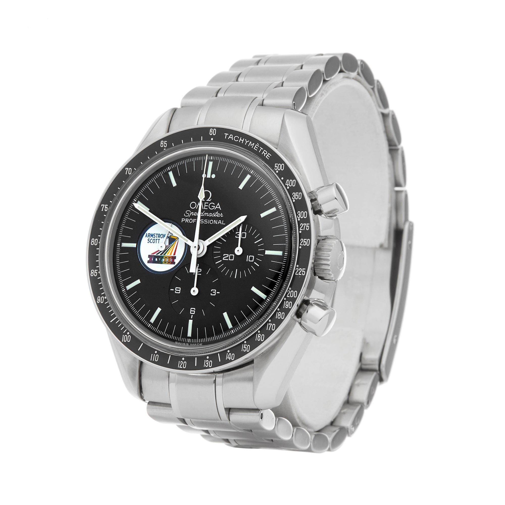 Xupes Reference: COM002545
Manufacturer: Omega
Model: Speedmaster
Model Variant: Missions
Model Number: 145.0022 35970600
Age: 30-01-1999
Gender: Men
Complete With: Omega Box, Manuals & Guarantee
Dial: Black Baton
Glass: Plexiglass
Case Material: