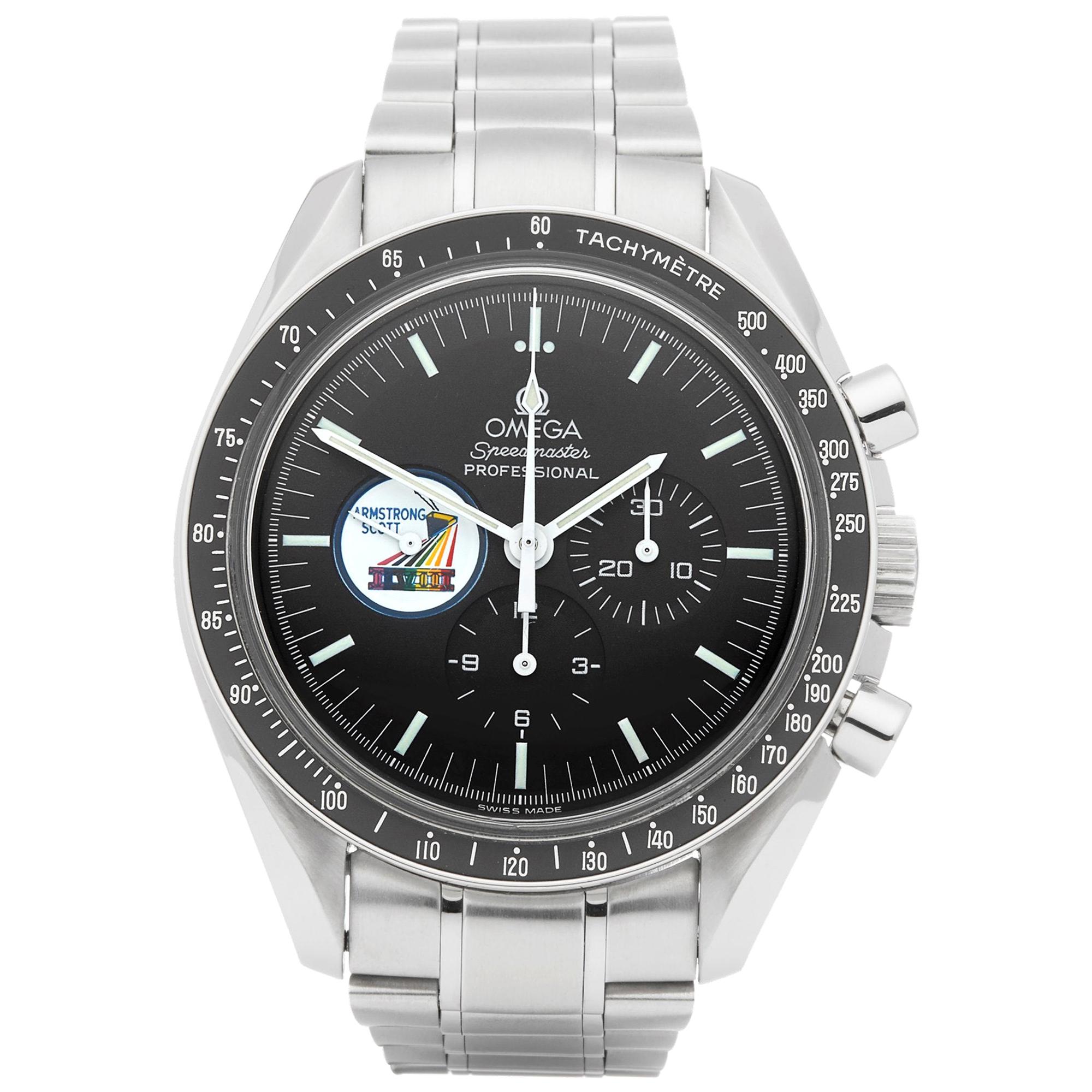 Omega Speedmaster Missions 145.0022 35970600 Scott Armstrong IIVIII Watch