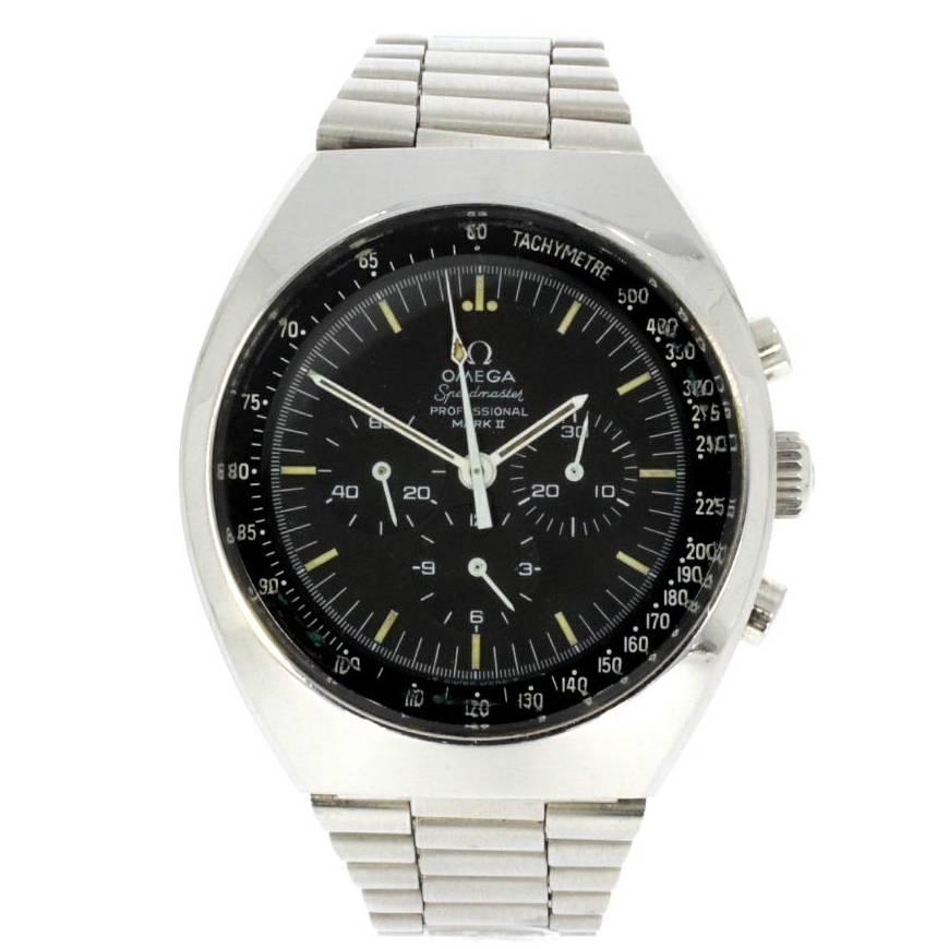 Omega Speedmaster Mk2 145.014 Steel Wristwatch For Sale