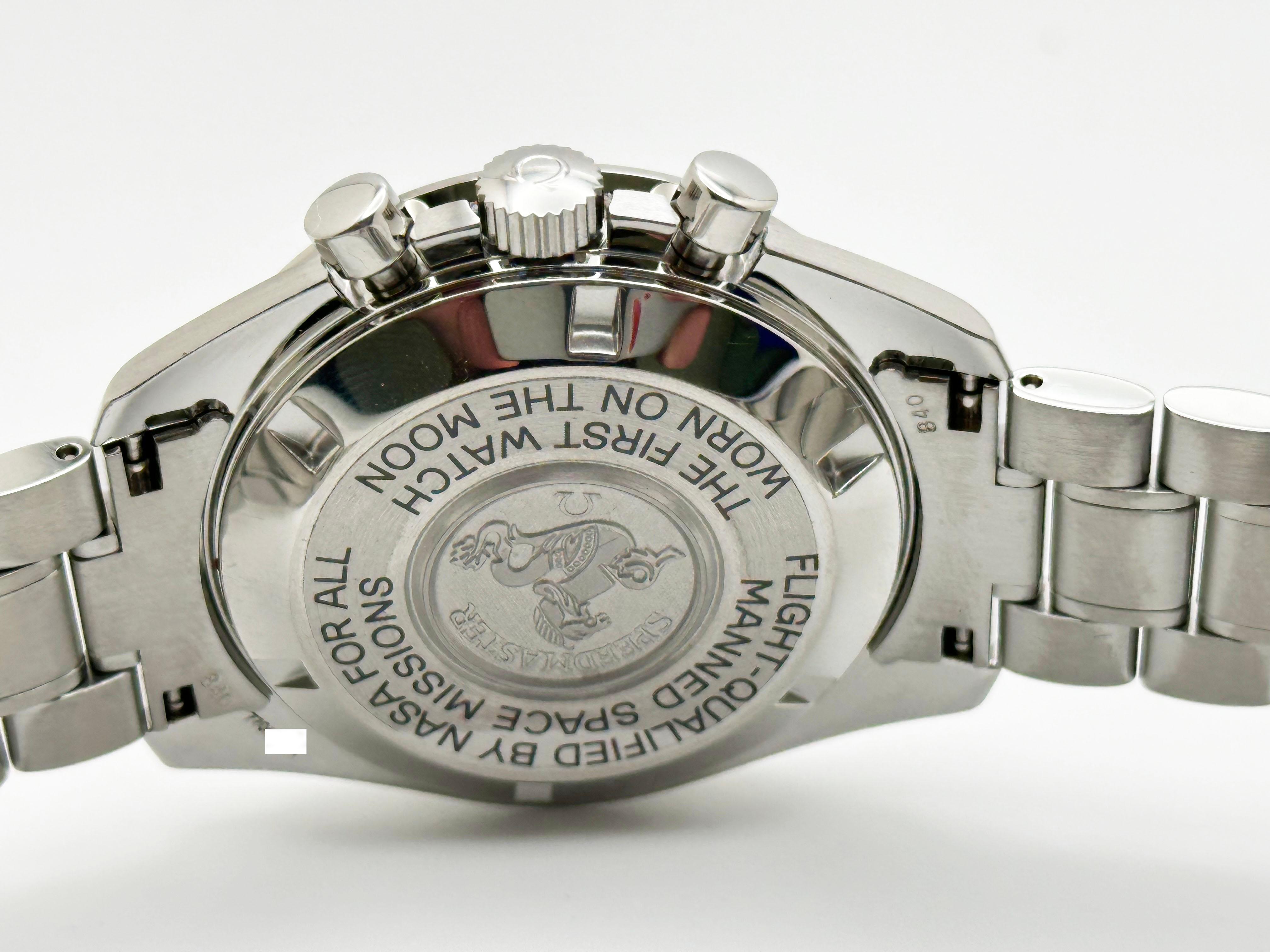 Omega Speedmaster Moonphase 3575.20.00 42mm Stainless Steel Box Paper For Sale 4