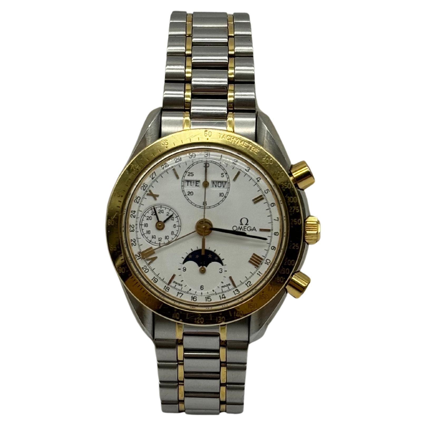 Omega Speedmaster Moonphase cal.1150 In Good Condition For Sale In Berlin, BE