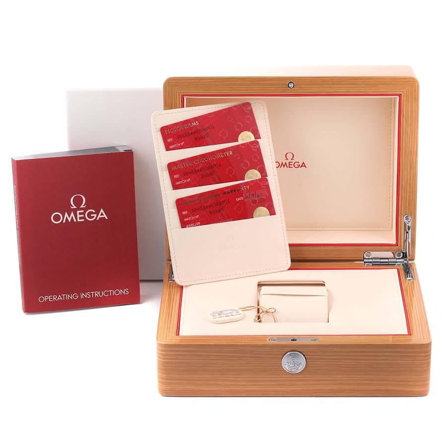Omega Speedmaster Moonphase Chronograph Watch 304.33.44.52.03.001 Box Card 2