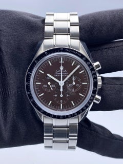 Omega Speedmaster Moonwatch 311.30.42.30.13.001 Brown Dial Mens Watch Box Papers